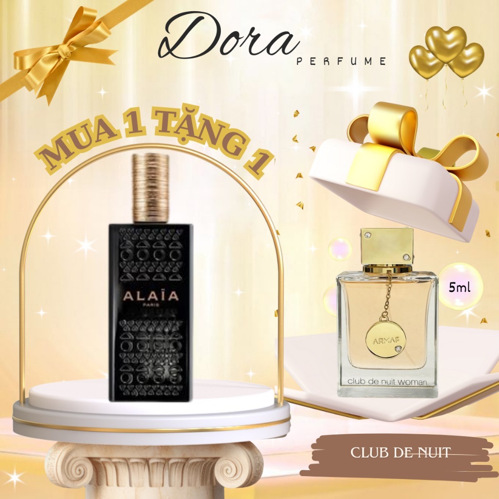 Nước hoa chiết 10ml nữ Alaia Paris EDP chính hãng - Hương thơm quyến rũ, sang trọng - Dorabeauty