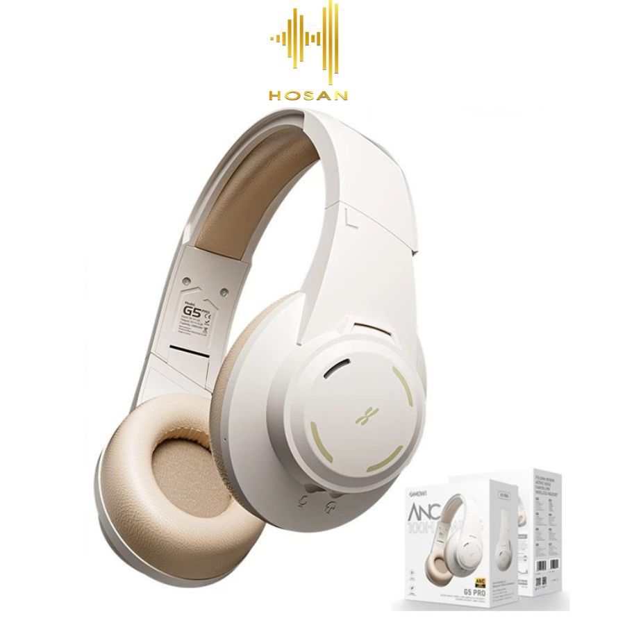 Tai Nghe Chụp Tai HOSAN XMOWI G5 Pro ANC Bluetooth Over-ear Khử Tiếng Ồn Chủ Động Hiệu Quả | BigBuy360 - bigbuy360.vn