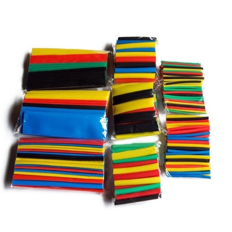 Bộ 328 ống gen co nhiệt nhiều màu