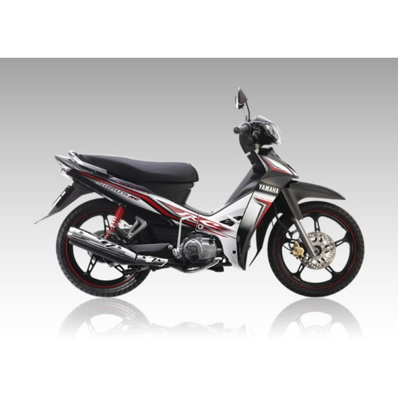 Tem sirius RC 50cc - 110cc 2010 trắng đen đỏ