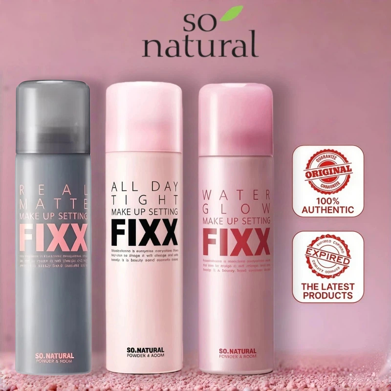 [75ml / 120ml] Xịt Khoá Nền Makeup So’Natural All Day Tight Make Up Setting Fixx 120ml