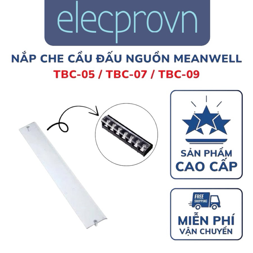 Nắp che cầu đấu nguồn tổ ong Meanwell TBC-05 / TBC-07 / TBC-09, LRS-200/350, LRS-100/150(F), RS, RD,