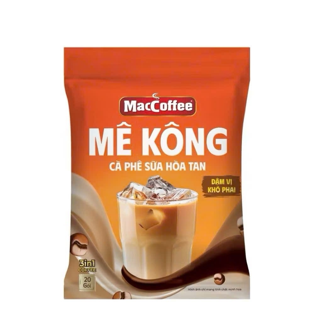 Combo 3 bịch cf phố sữa Mekong ( 60 gói)