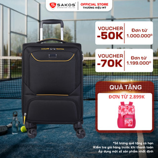 Vali Kéo Vải Du Lịch STARGO SATUS - Size S/M (20inch/ 24inch) - Xách tay/ Ký Gửi - Khóa TSA - Dây Kéo Đôi Chống Rạch