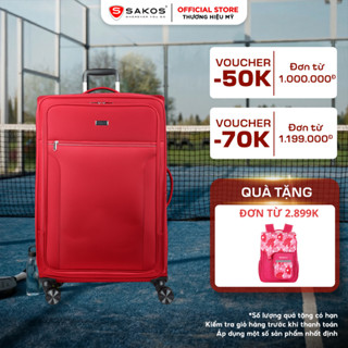 Vali Kéo Vải Du Lịch STARGO INTENS - Size S/M/L (20/ 24/ 28inch) - Xách tay/ Ký Gửi - Khóa TSA - Kéo Đôi Chống Rạch