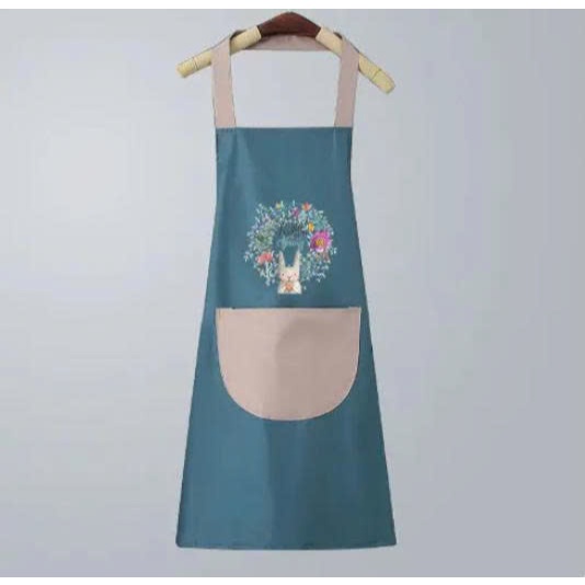 [Siêu Sale] Tạp dề hình hoa thỏ, chống thấm nước dễ thương- hotdeal247