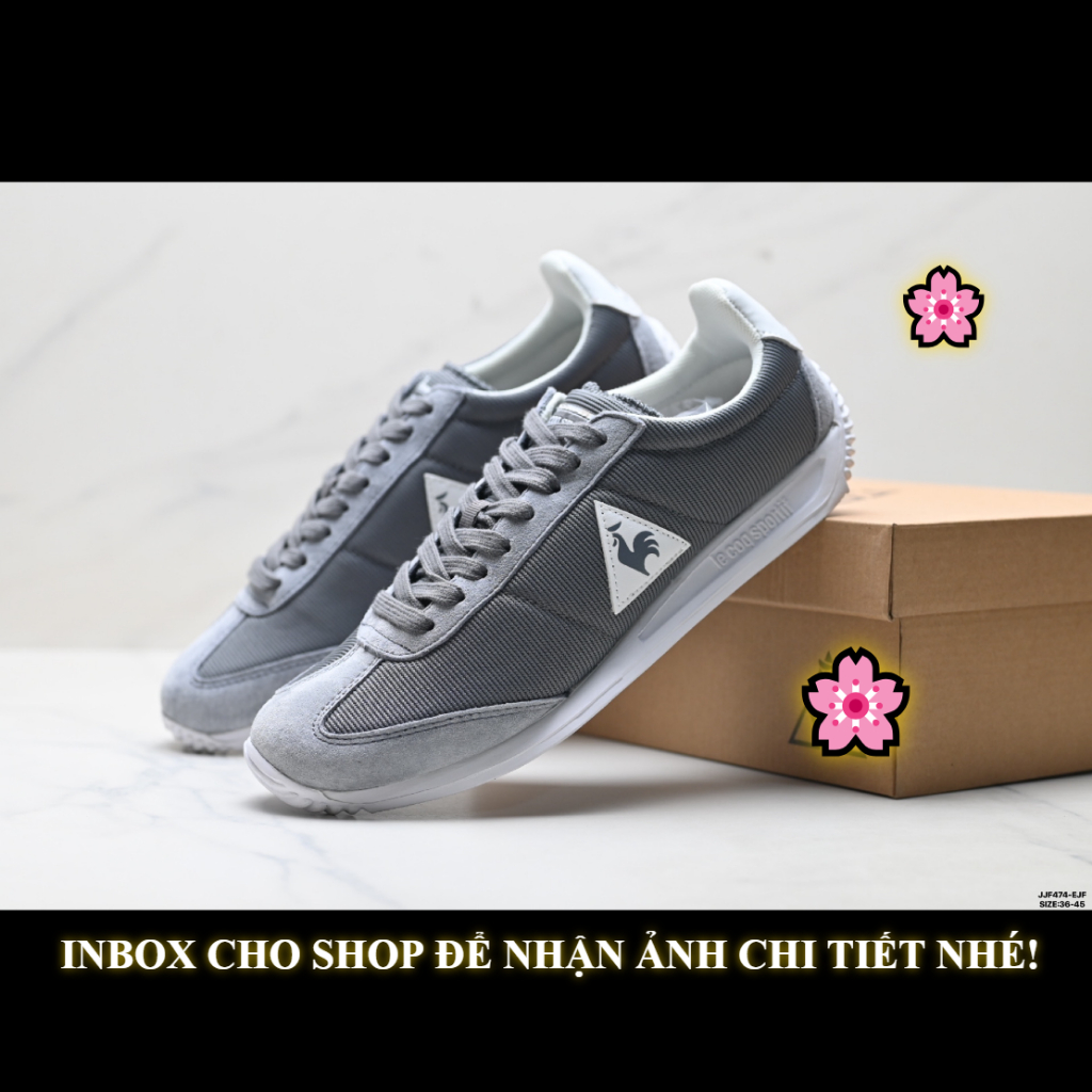 Giày Sneaker Thể Thao Chạy Bộ Pickleball Tennis Cầu Lông Nhận Order Theo Mẫu Fullbox.le coq sportif 