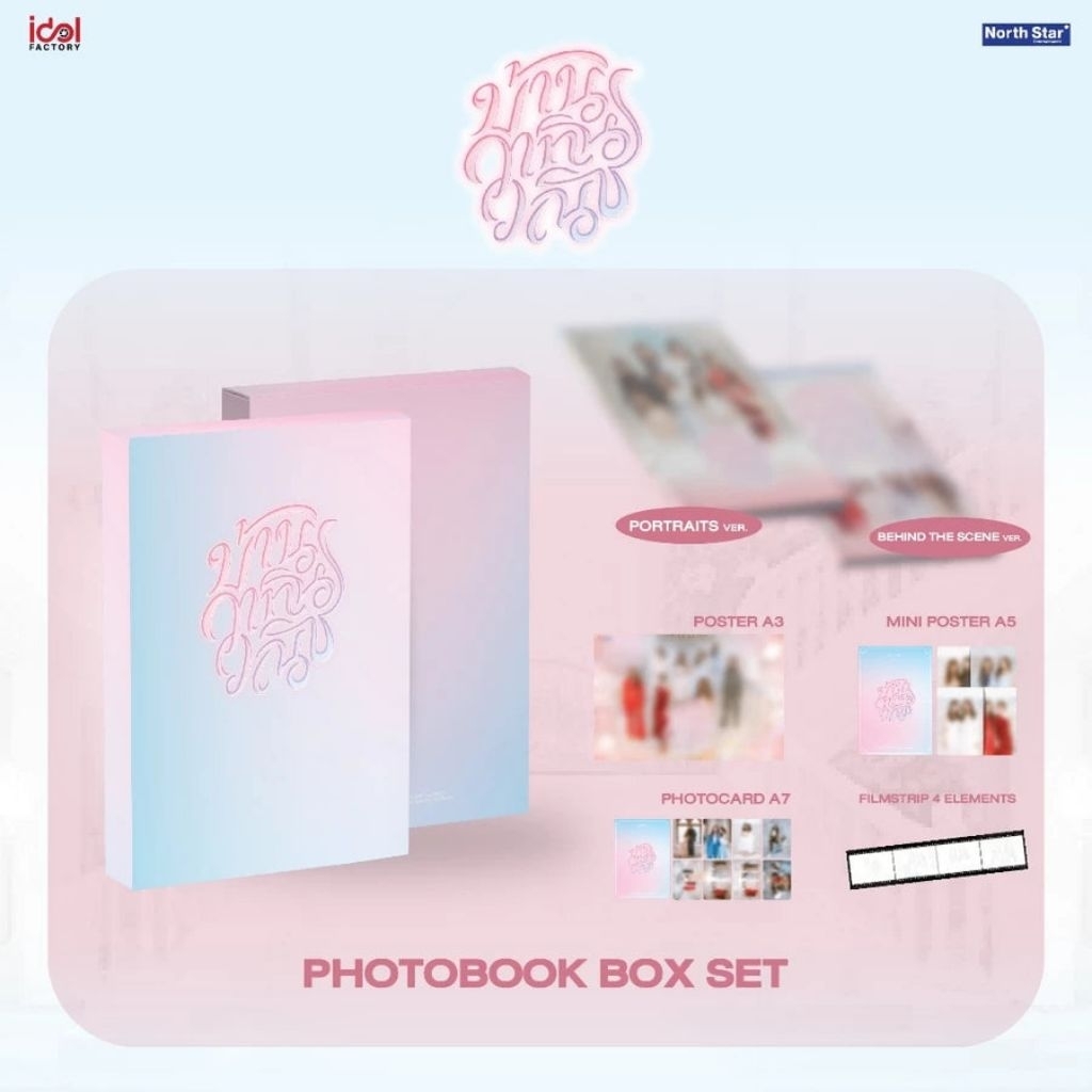 [Sẵn] 4Elements Photobook Full Box Hàng Hiếm | AppleMimu EngLot FreenBecky NamnuengNoey