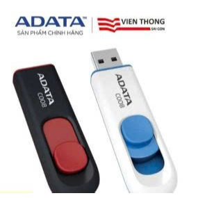 USB 2.0 ADATA C008 16GB - Hàng chính hãng, FULL VAT, BẢO HÀNH 5 NĂM