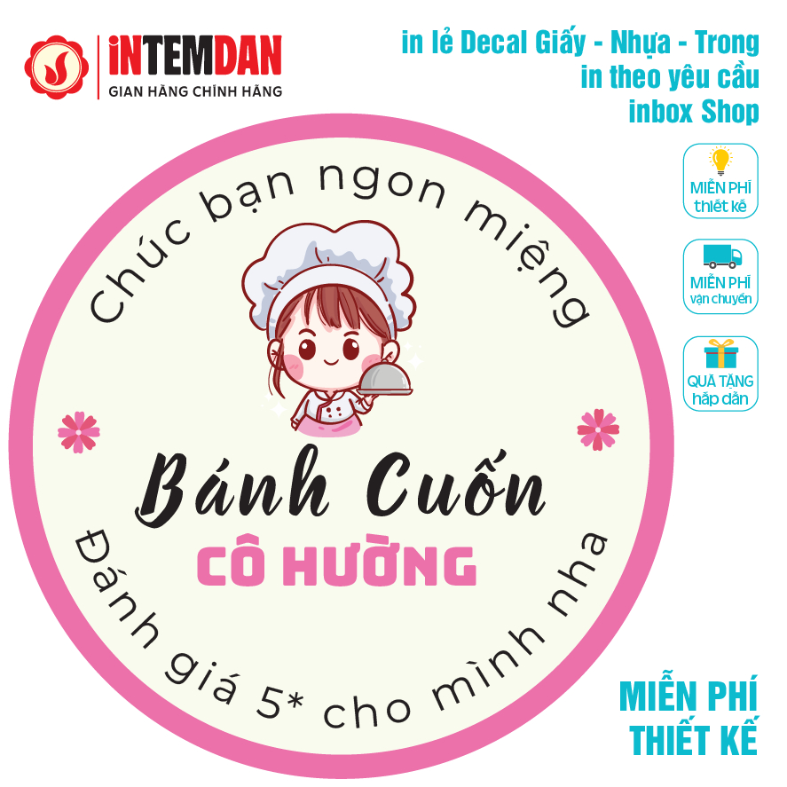 in lẻ 1 tờ A3, Tem Dán Giấy VINH LIEN Decal in Theo Yêu Cầu, Khổ A3