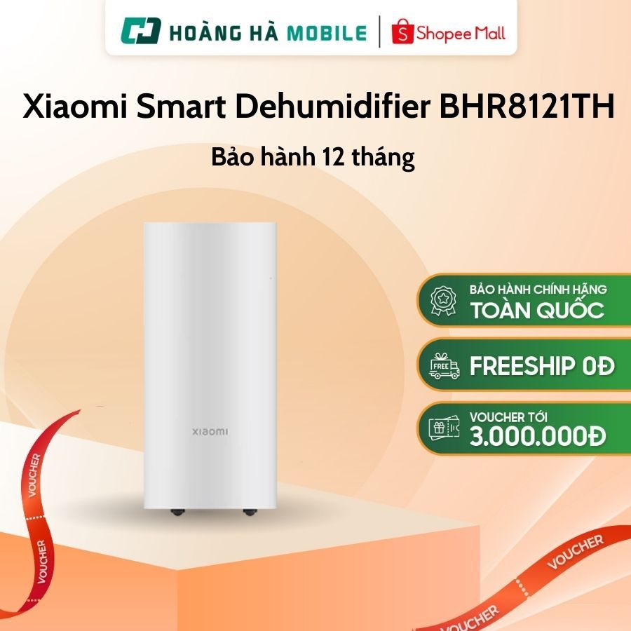 Máy hút ẩm Xiaomi Smart Dehumidifier BHR8121TH, 22L - 45 m2 - Chính hãng