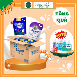 Thùng nước giặt xả Bosster, Combo 4 túi TẶNG kèm quà, túi 3,2kg -3,7kg  [HÀNG CHÍNH HÃNG]