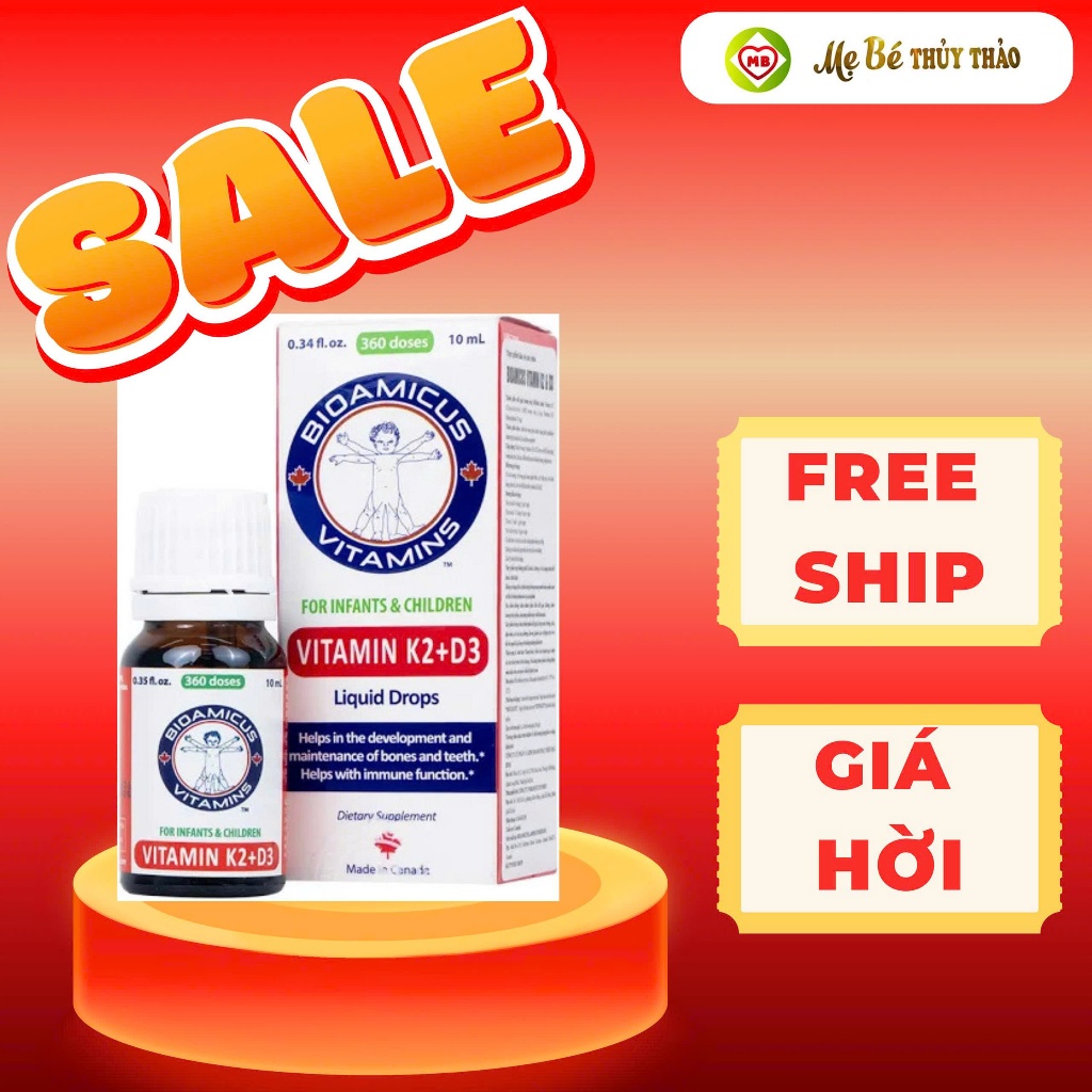 Vitamin k2d3 Bioamicus date 12/2026 chính hãng sale hời
