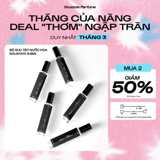 Nước Hoa Mini Soustate 8.8ml Dạng Xịt Chính Hãng - Unisex, Lưu Hương Lâu, Nhỏ Gọn (5 Mùi Hương)