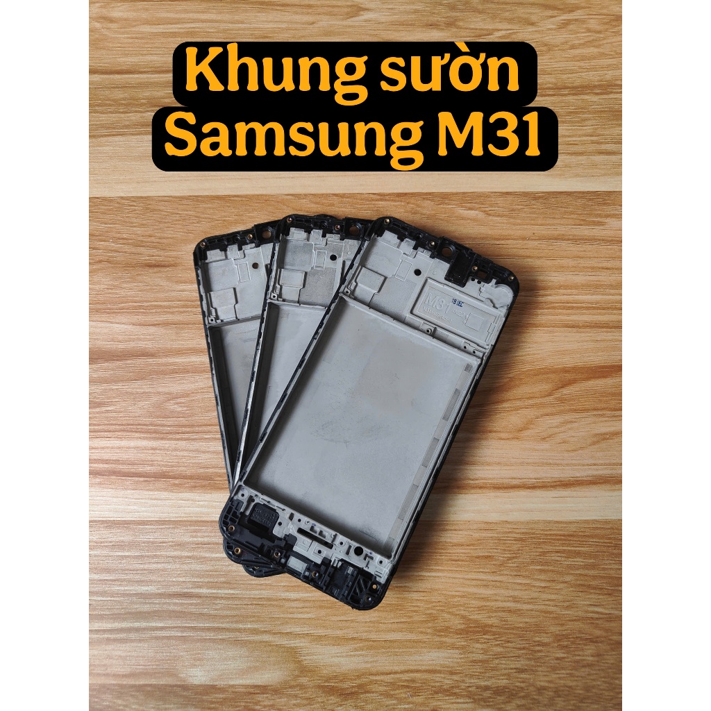 Khung xương Samsung M31 zin mới 100% – sườn máy M31 full đẹp, chưa sử dụng