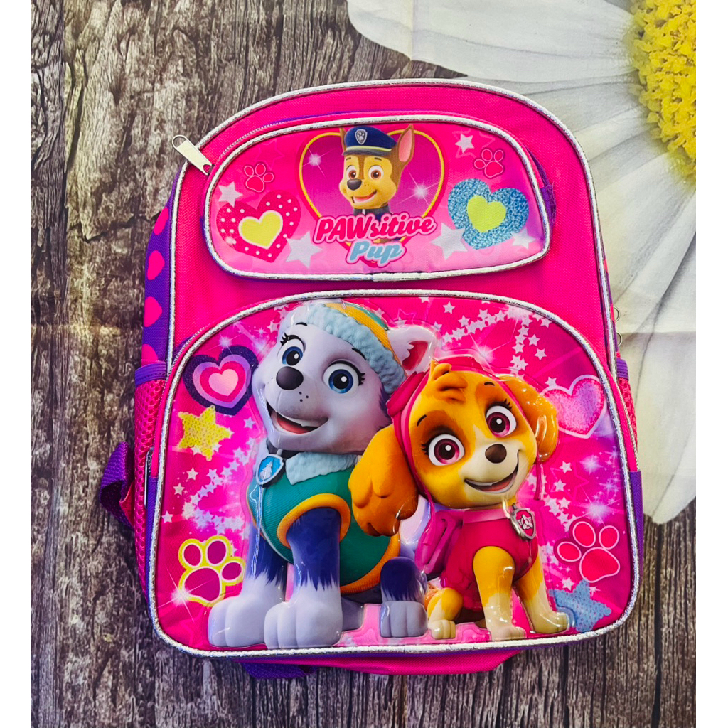 Balo mẫu giáo Paw Patrol hồng(32-27cm)