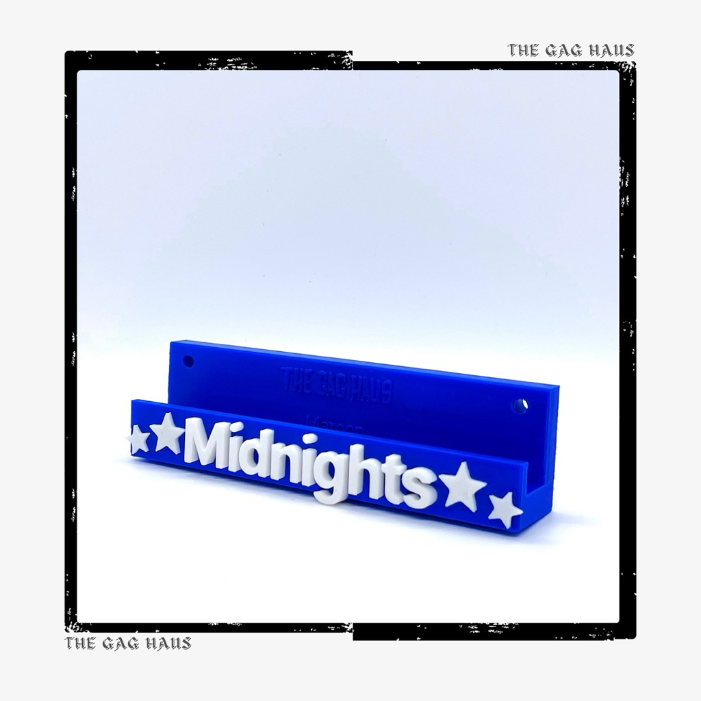 Kệ Treo Tường Trưng Bày CD/Vinyl Taylor Swift Midnights - Phụ Kiện Decor Treo Tường, Quà Tặng Cho Fa