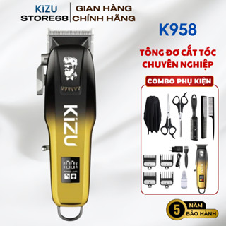 Tông đơ cắt tóc gia đình K958, tăng đơ không dây, pin trâu, công suất lớn, lưỡi sắc dễ sử dụng