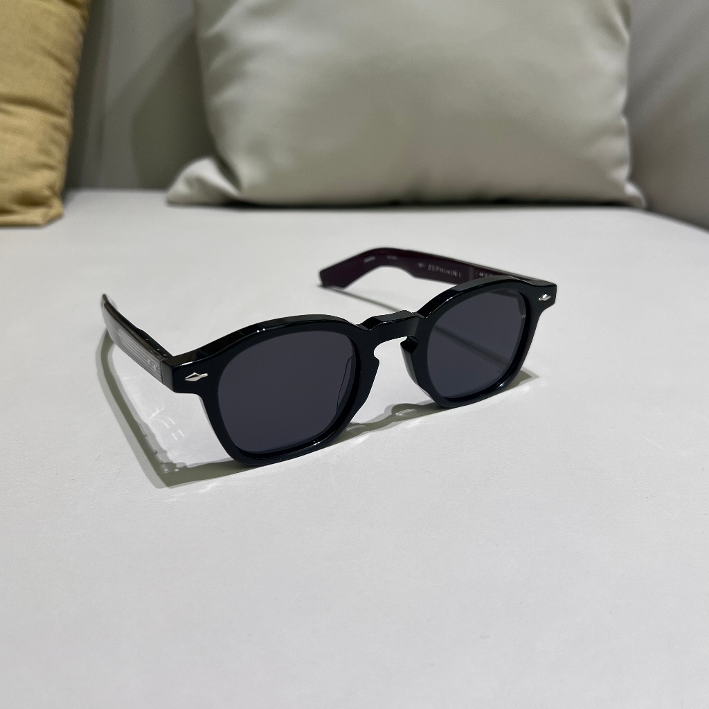 Gọng kính JMM Zephirin 44 Black - acetate size 44-25-145 Jacques Marie Mage - Fusuma optical