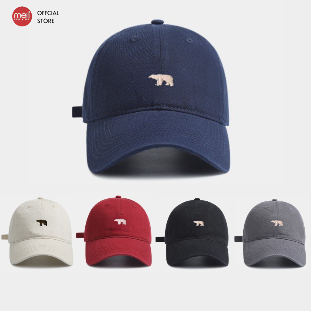 Mũ lưỡi trai nam nữ thời trang unisex nhiều mẫu độc đáo form chuẩn, nón kểt kiểu dáng basic chất cotton mịn Meili