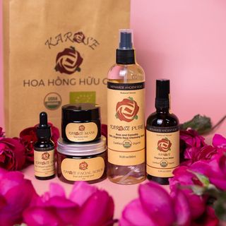 BỘ SẢN PHẨM CHĂM SÓC DA MẶT ORGANIC KAROSE