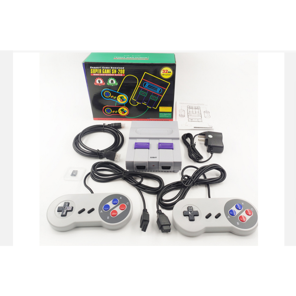 Máy chơi game SN-200 32-Bit 8gb 1000 game thùng, nes, snes, game boy HDMI 1080P