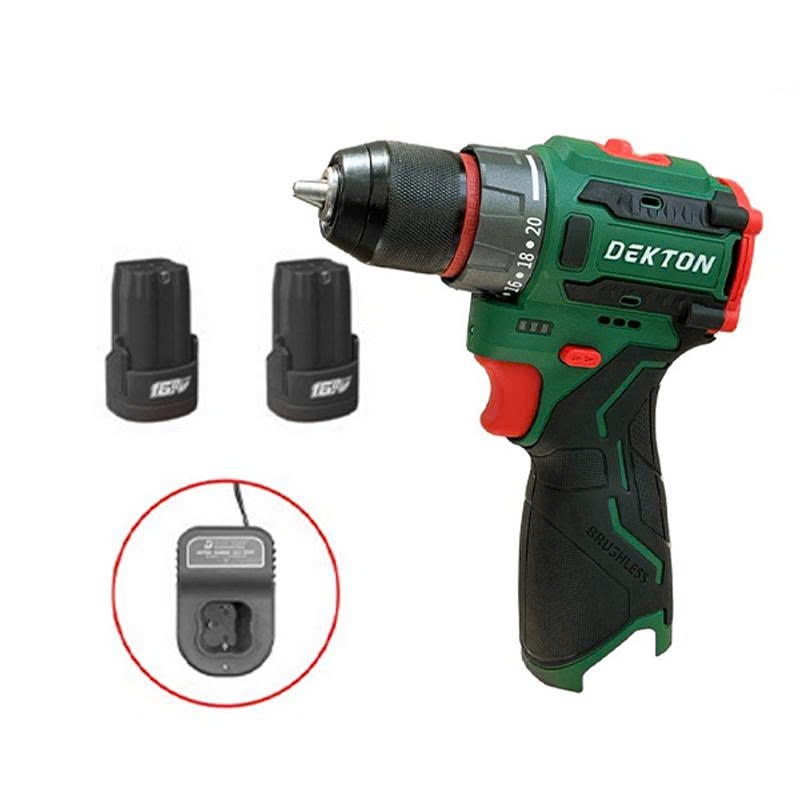 Máy Khoan Pin 2CN Dekton D16-KVT1055PRO ( 1PIN D16-B2500TP, 1 PIN D16-B4060PRO, 1 SẠC D16-S2000)