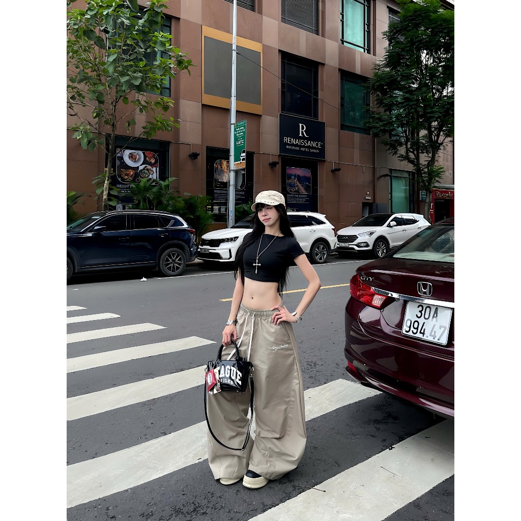 (ĐEN STUDIO) QUẦN KAKI FORM SIÊU TO RỘNG UNISEX (Q11) | BigBuy360 - bigbuy360.vn
