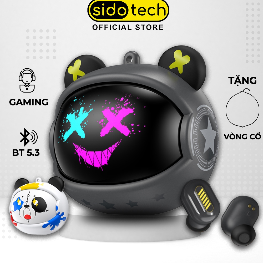 Tai nghe bluetooth không dây SIDOTECH ONIKUMA T20 nhét tai thay đổi mặt gaming TWS chống ồn cảm ứng 