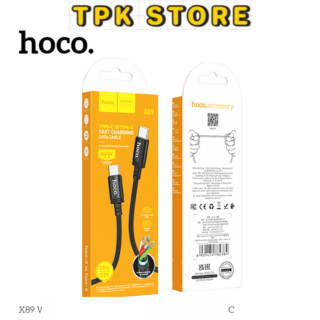 Cáp Type-C to Type-C Hoco X89 60w