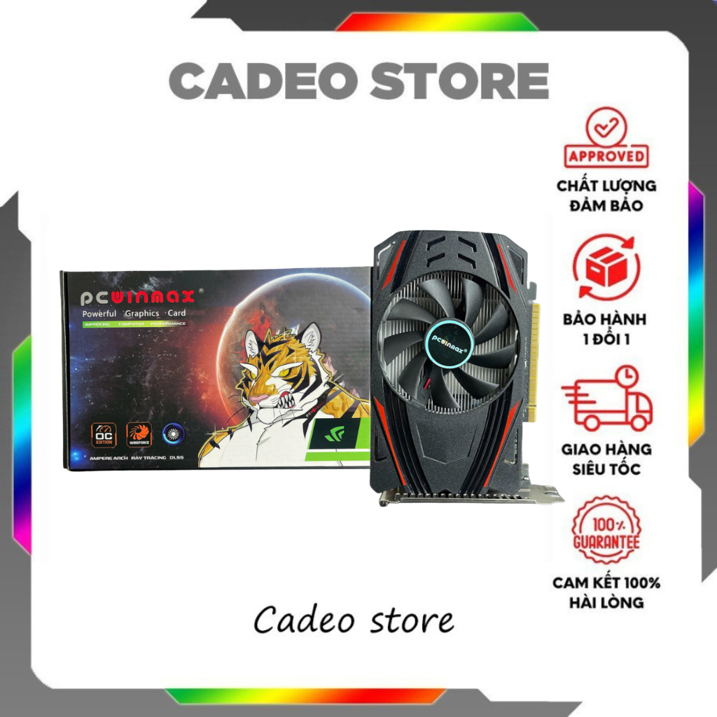 VGA Pcwinmax GT 730 2GB GDDR5 – Xem Phim, Làm Việc Mượt - Bảo Hành 24 tháng