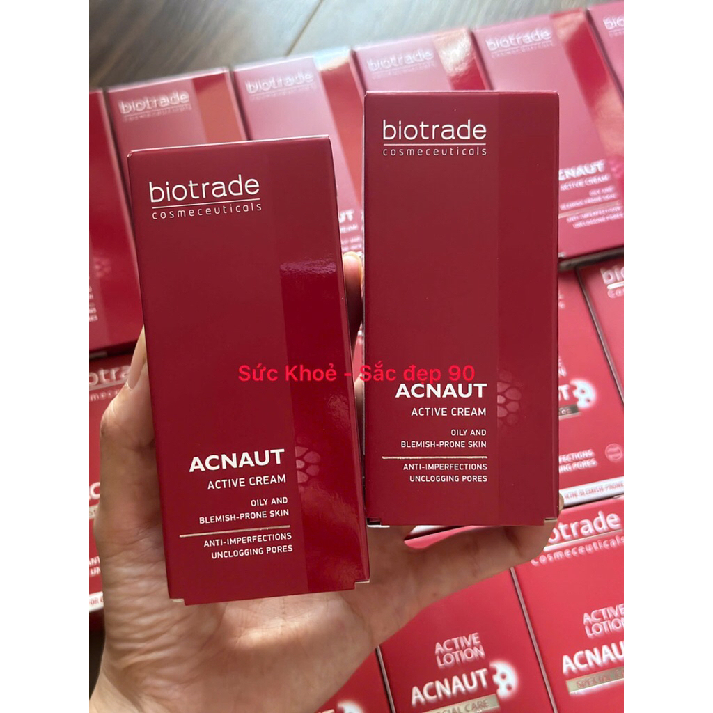 Kem chấm Mụn Biotrade Acnaut Active Cream giảm đỏ, mờ thâm Biotrade 15ml