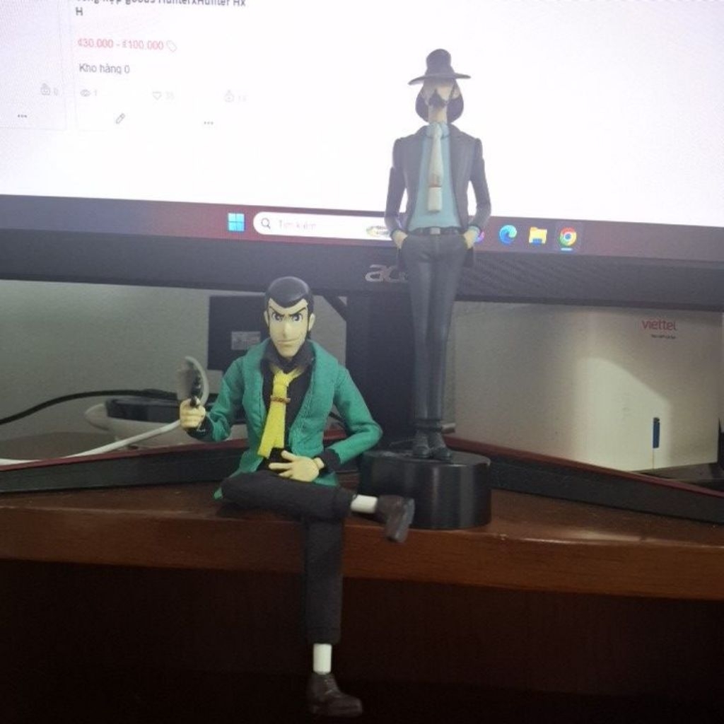 Mô hình Figure Lupin Đệ Tam - Lupin the third Lupin III