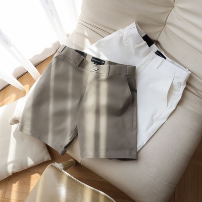 [N] Quần Short Slimfit Khaki Elas Basic, Chất Vải Kaki Thoải Mái, QS0123, SOMEHOW