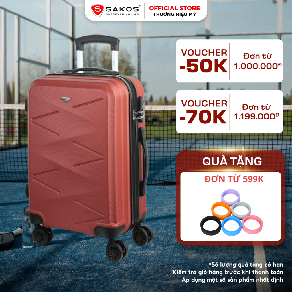 Vali Kéo Nhựa Du Lịch STARGO SYMMETRY Z22 - Size S (20inch)/ Xách Tay (Cabin) - Khóa Số - Nhựa ABS