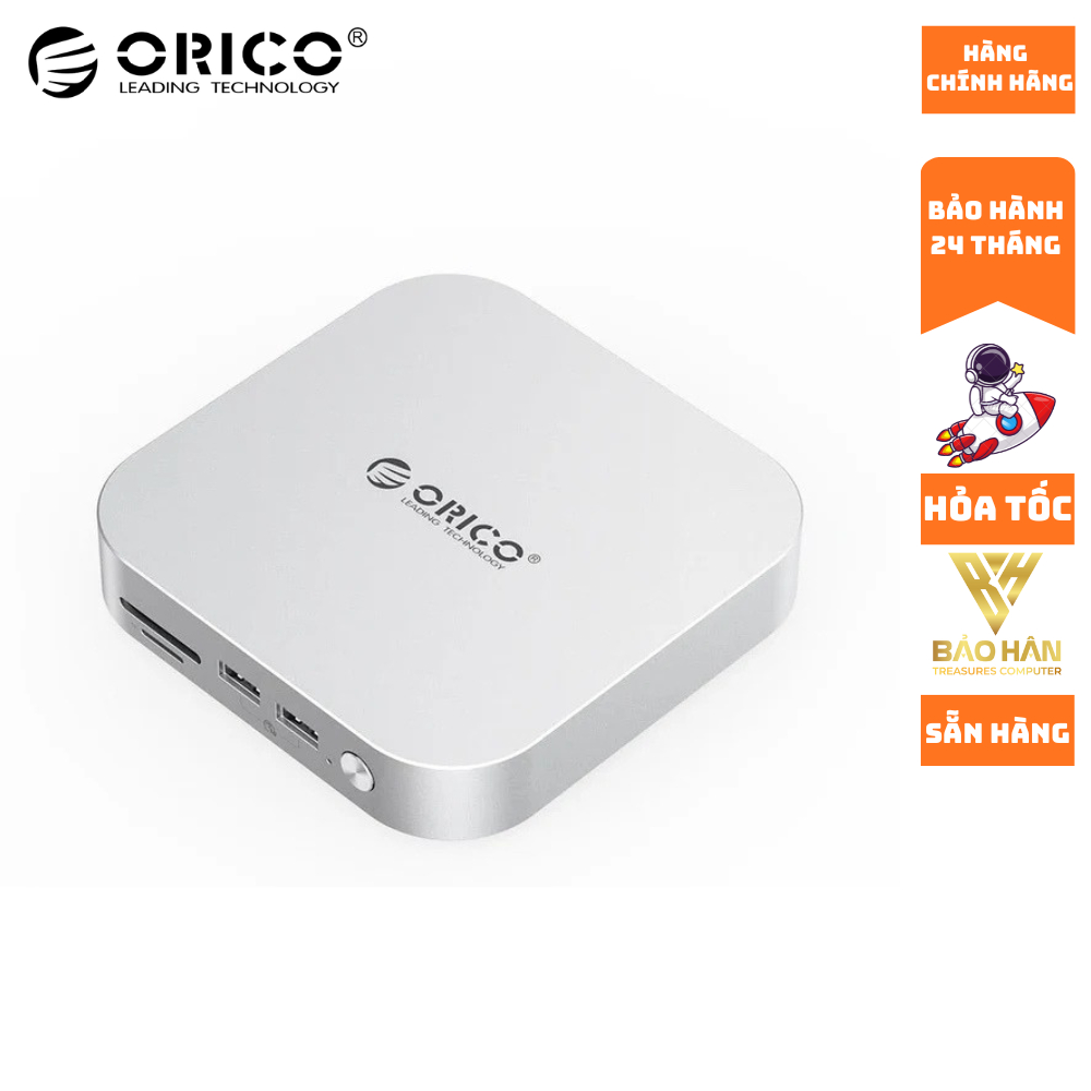 Dock đa năng ORICO MiniLink 7 trong 1 tốc độ 40G (M47P) cho Mac mini 4 - Hàng Chính Hãng