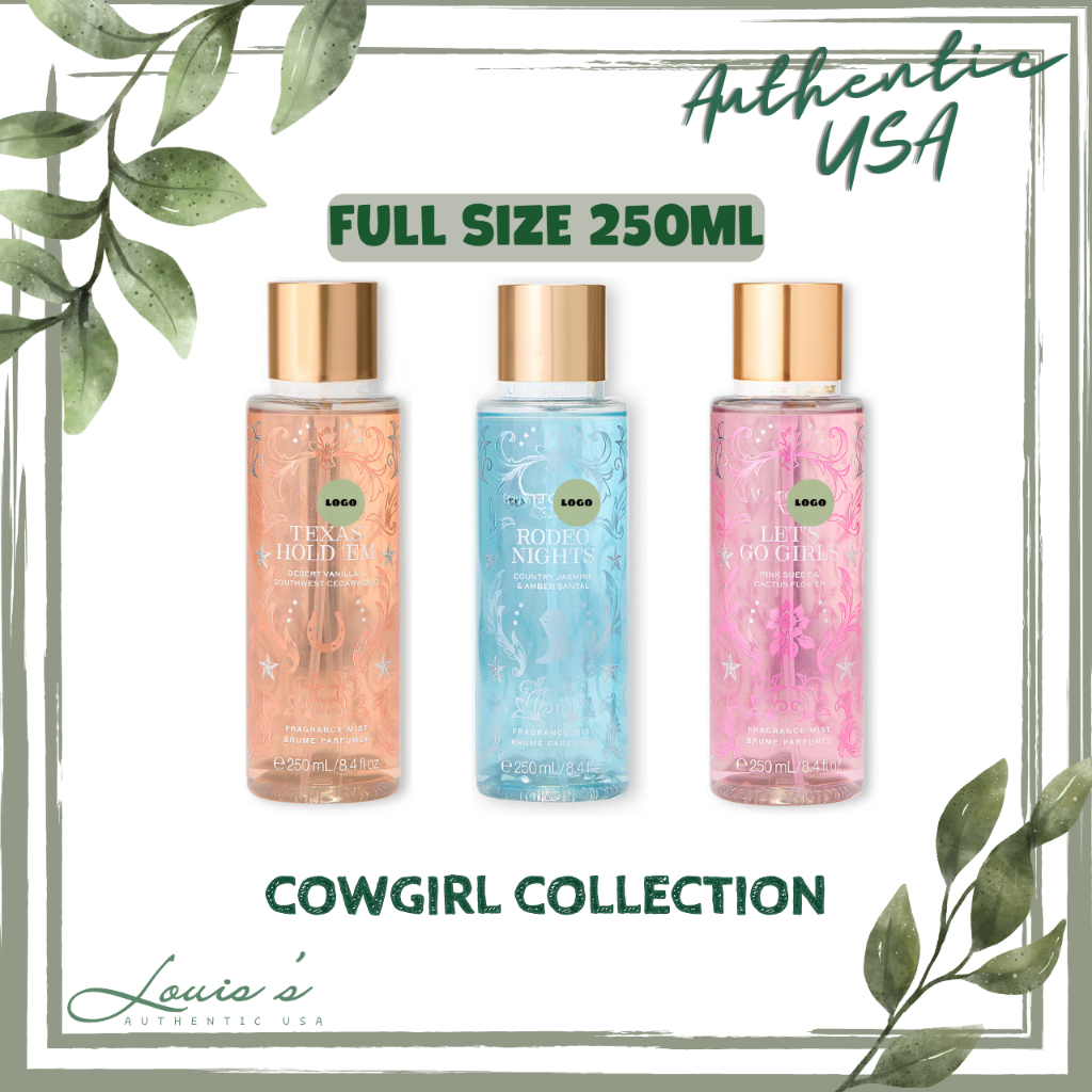 [ FULL ] Body mist RODEO NIGHTS |TEXAS HOLD EM | LETS GO GIRLS Xịt thơm toàn thân V.S Mỹ