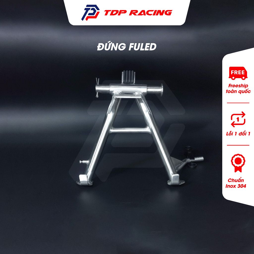 [DEAL SHOCK] Chân chống đứng FuLed inox 304 - Dành cho xe FuLed - TDP RACING SHOP