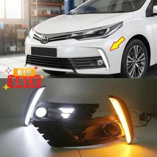 Bộ 2 LED Gầm Trước Toyota Altis 2017 2018 2019 – Tăng Sáng, Tăng Độ Thể Thao Cho Xe Altis