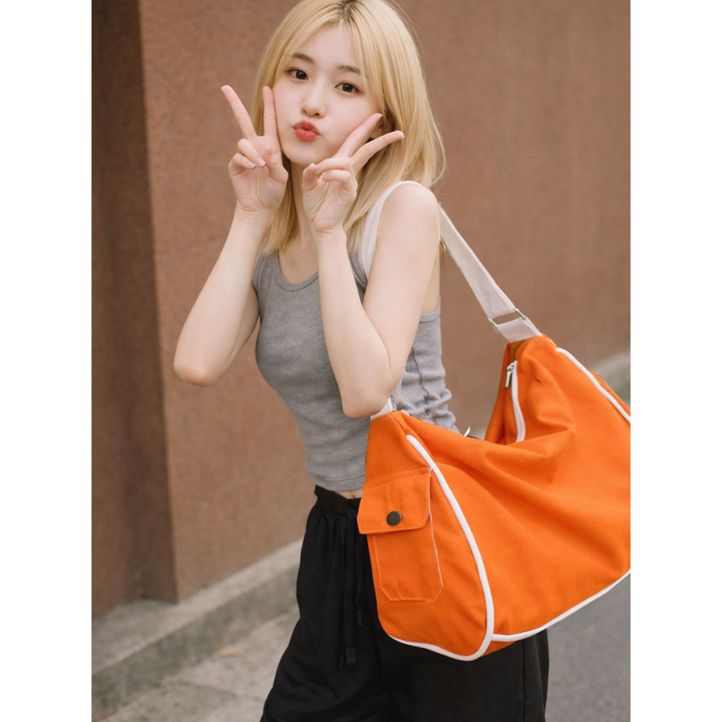 Túi Đeo Chéo Canvas Thời Trang Phù Hợp Đi Học , Đi Chơi Và Du Lịch -Vừa Tập Sách,Laptop_BiNZiU | BigBuy360 - bigbuy360.vn