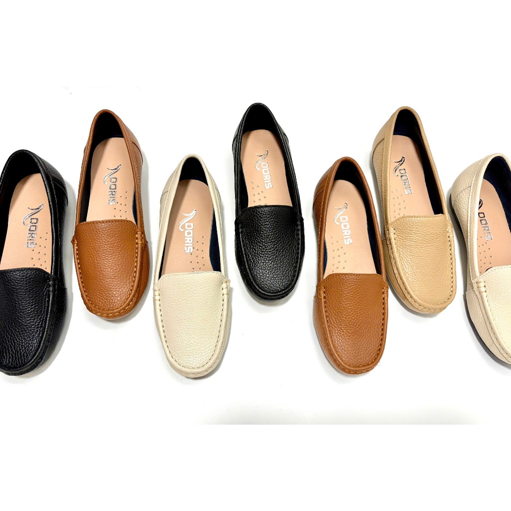 Giày Búp Bê  Mọi Đế 2cm Da Bò Thật DN201 - SẢN PHẨM ĐƯỢC BẢO HÀNH KEO ĐẾ 12 THÁNG