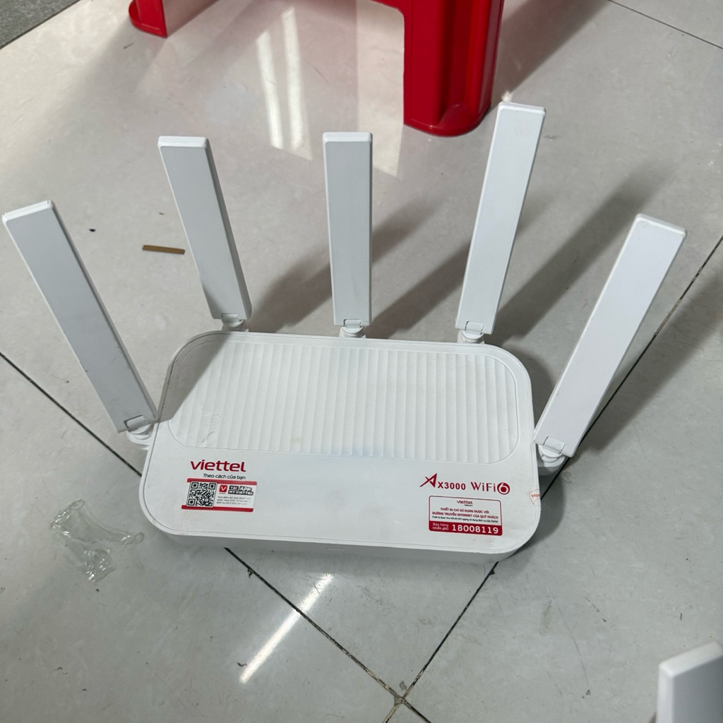 Bộ phát WIFI 6 (MESH) ZTE HV3601P V9.3 (5 râu) - Unlock sẵn, sử dụng đa mạng