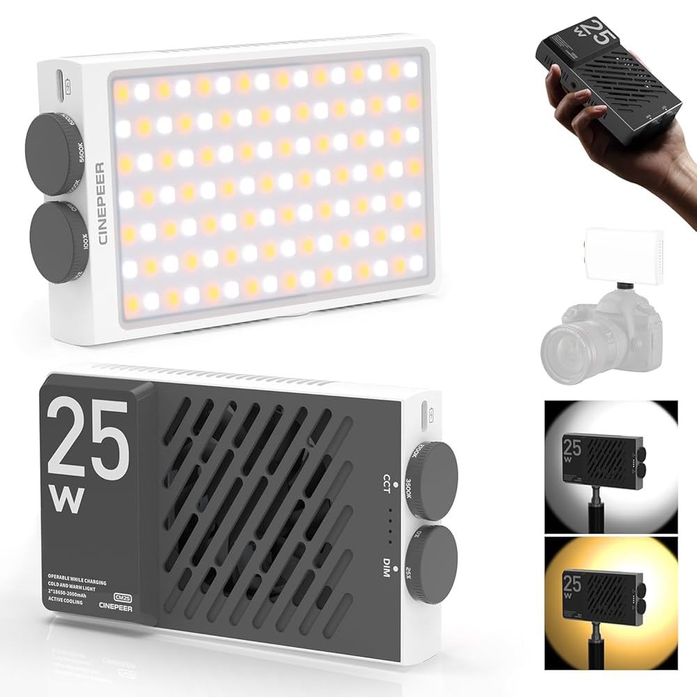 Led Zhiyun CINEPEER CM25 Mini 25W