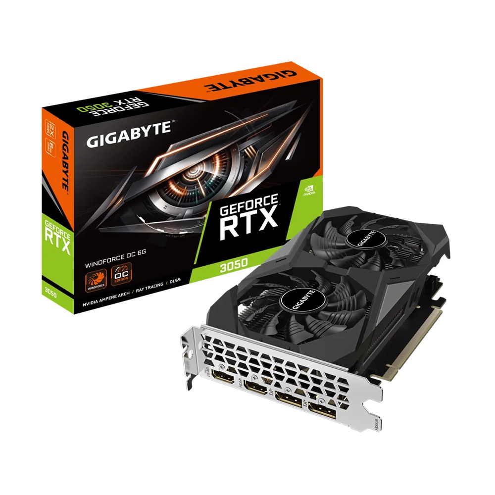 VGA Gigabyte RTX 3050 Windforce OC 6GB (