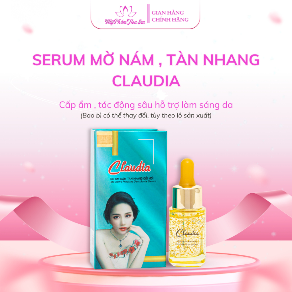 Serum Nám, Tàn nhang, Đồi mồi Claudia
