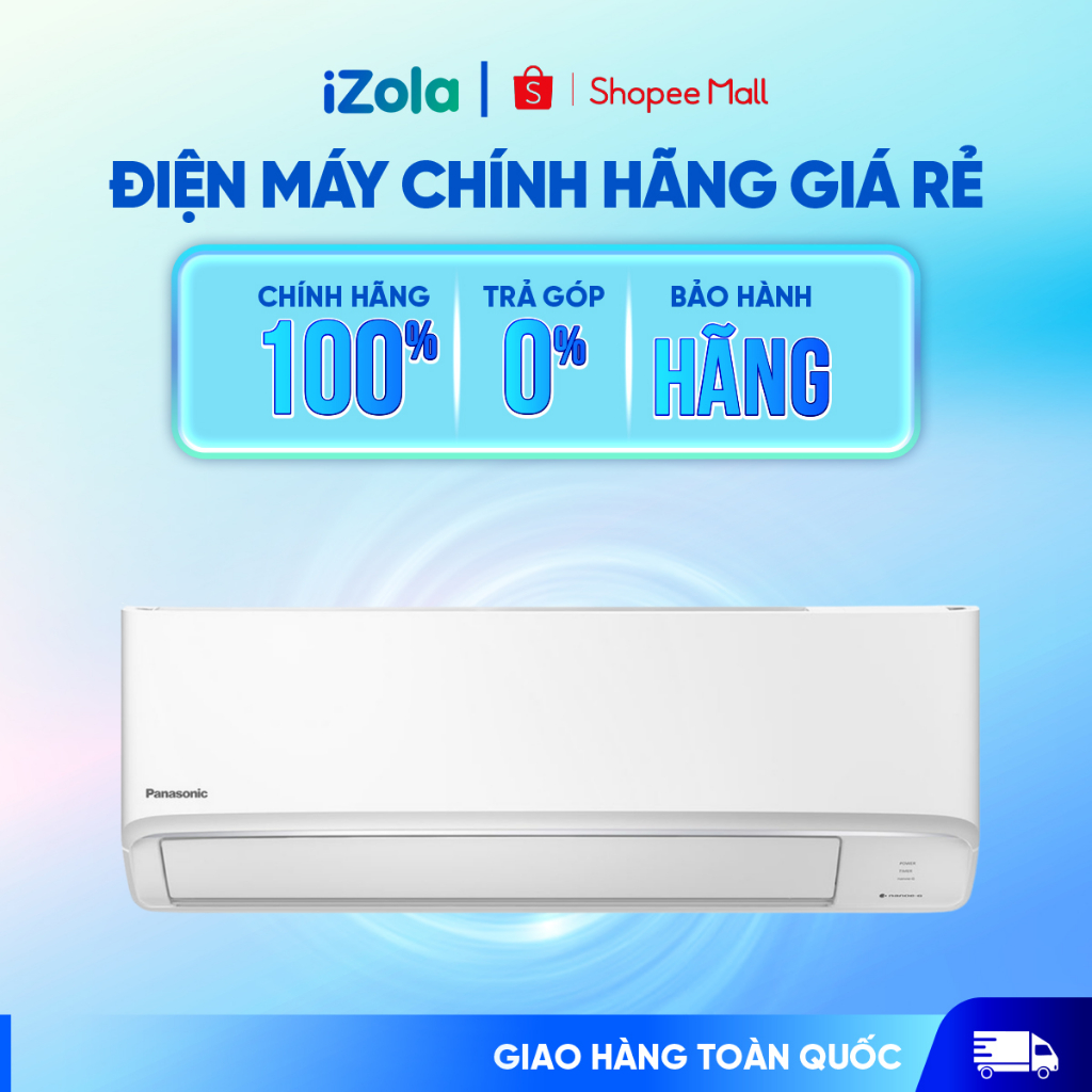 Điều hòa 1 chiều Panasonic 12.000BTU CU/CS-N12AKH-8 - Hàng chính hãng