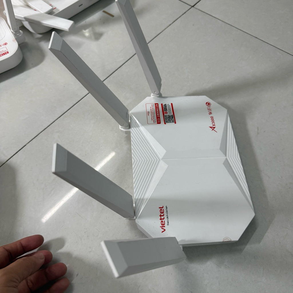 Bộ phát WIFI 6 - MESH ZTE HV3601P v9.2 AX3000 đã Unlock sẵn (sử dụng đa mạng)