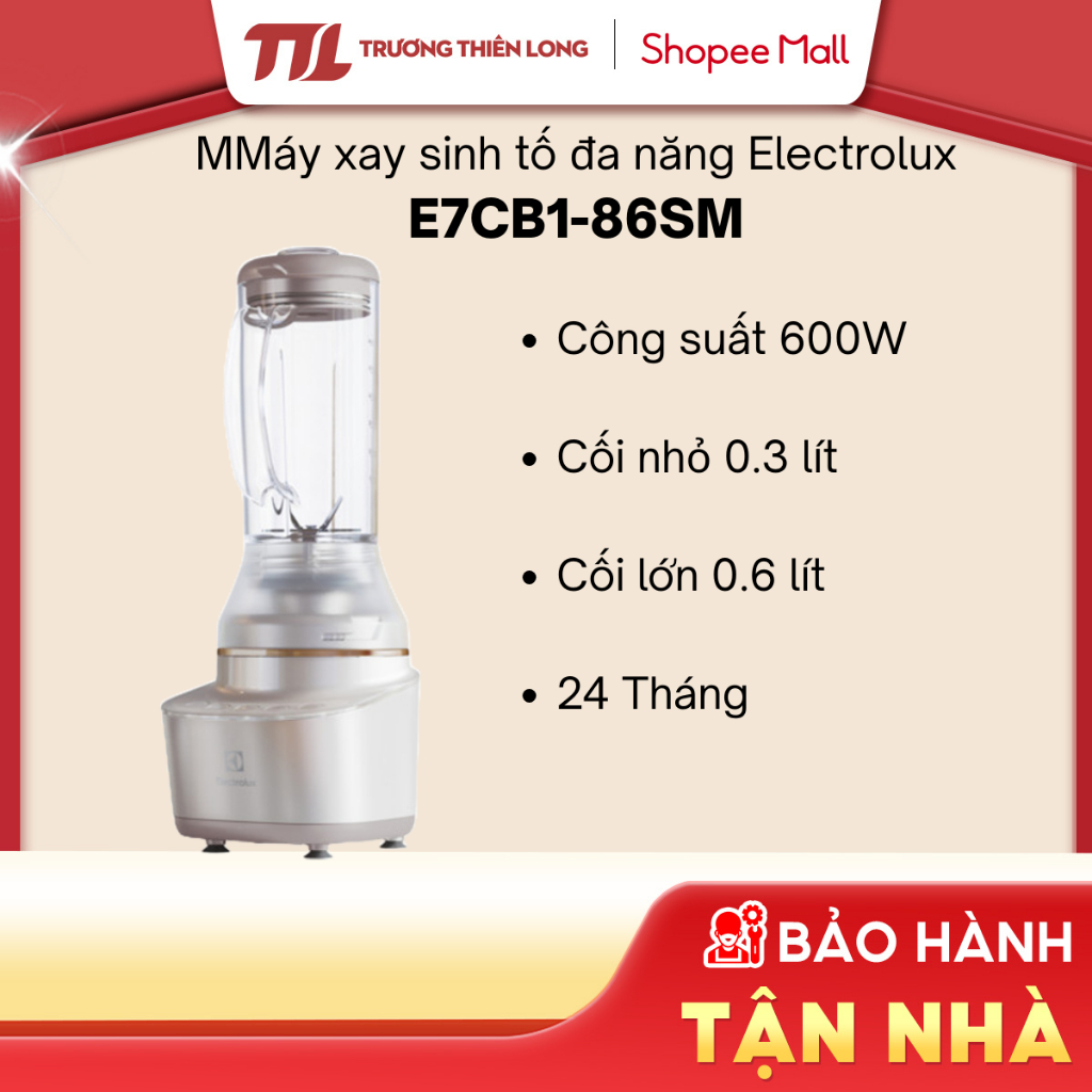 E7CB1-86SM - Máy Xay Sinh Tố Đa Năng E7CB1-86SM - 3 Cối, 2 Tốc Độ Nhồi, Đa Dạng Mức Xay [TOÀN QUỐC]