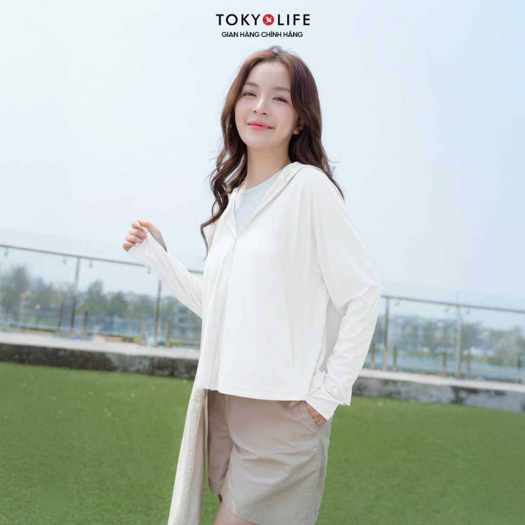 Áo Khoác Chống Nắng Chống Tia UV Nữ Sunstop Ice Form Babydoll Chất Su Lạnh Thoáng Mát 40003391 - TOKYOLIFE | BigBuy360 - bigbuy360.vn