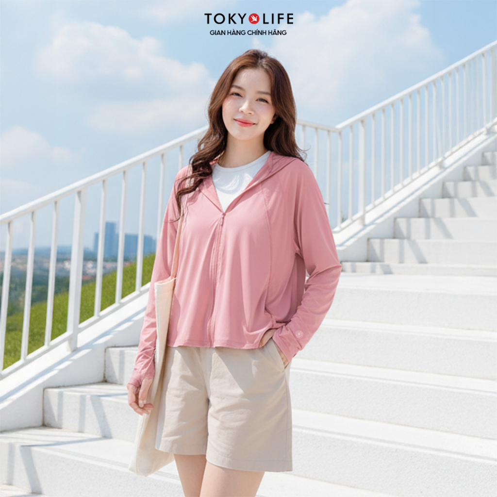 Áo Khoác Chống Nắng Chống Tia UV Nữ Sunstop Ice Form Babydoll Chất Su Lạnh Thoáng Mát 40003391 - TOKYOLIFE | BigBuy360 - bigbuy360.vn